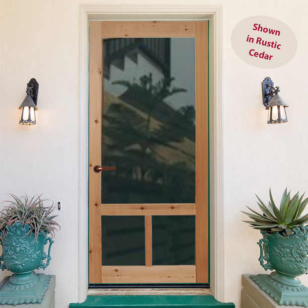 A beautiful wooden door with a minimalistic design, set against a colorful porch backdrop and surrounded by lush green plants. The simplicity of the door design adds a touch of understated elegance to the space, while the colorful porch and greenery provide a lively and inviting atmosphere. The wooden door is a classic and timeless design, with a smooth finish that accentuates the natural beauty of the wood grain. 